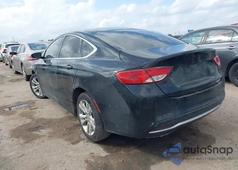 2015 Chrysler 200 Limited from USA, damaged, VIN 1C3CCCAB9FN635918